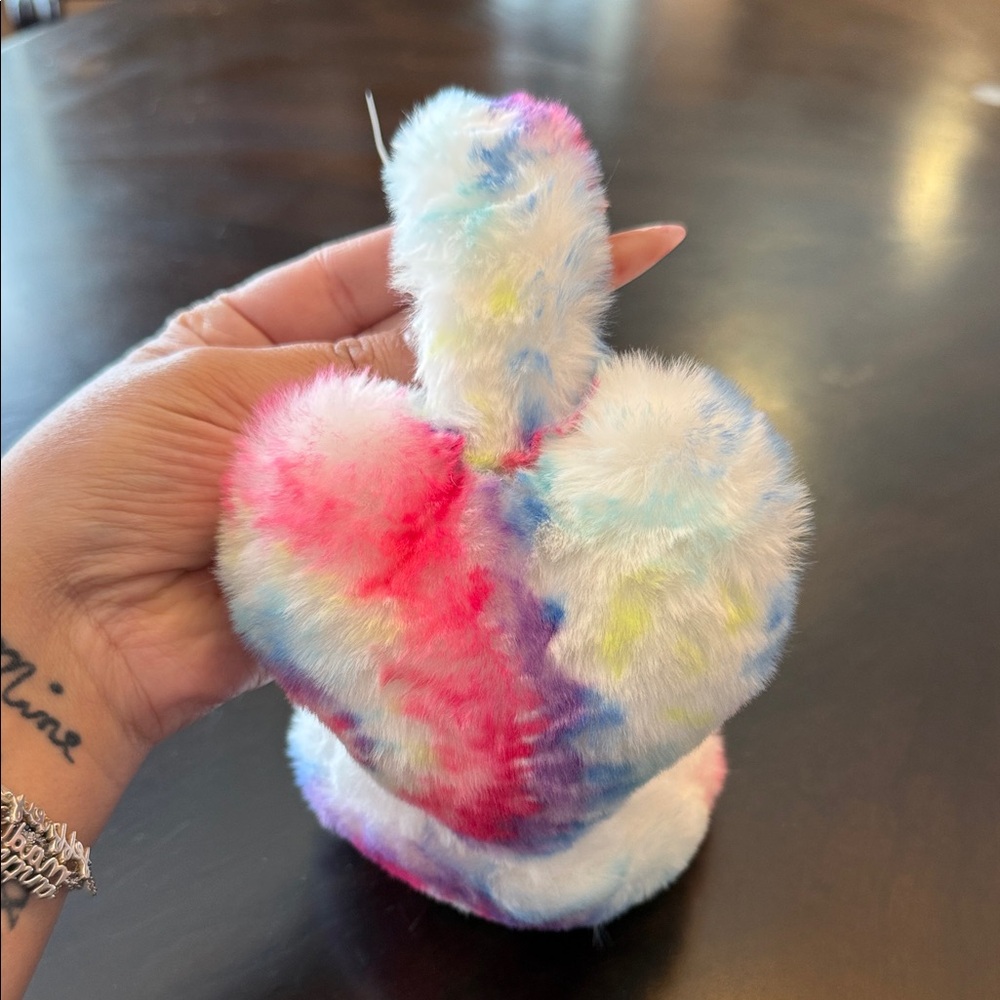 The Children's Place Multicolor heart ear muffs NWOT